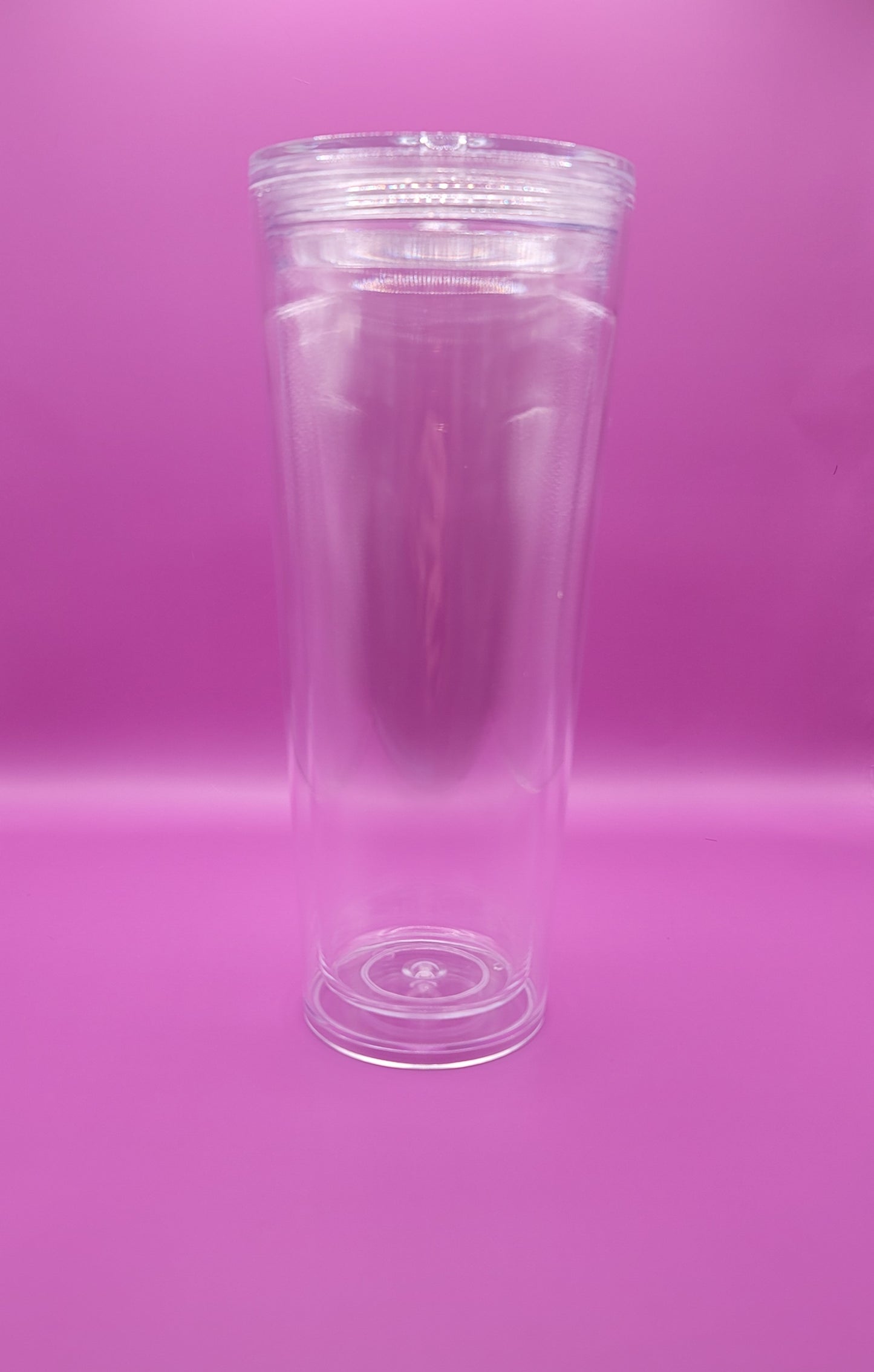 24 oz plastic snow globe tumbler